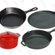 Lodge 5-Piece Seasoned & Enameled Cast Iron Cookware Set | $60 | Walmart